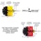 Drill Brush Power Scrubber By Useful Products 4 in W 4 in L Brush, Variety O-S-RY-QC-DB - alternate 6